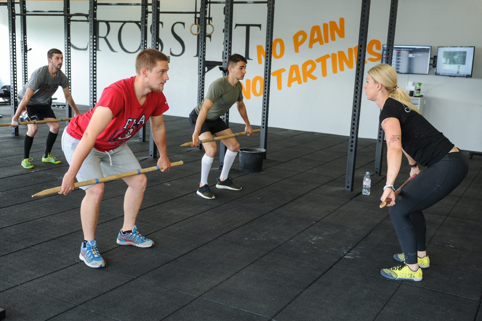 Crossfit, Marie Vogt, coach.

CRESSIER 18 04 2015
Photo: Christian Galley