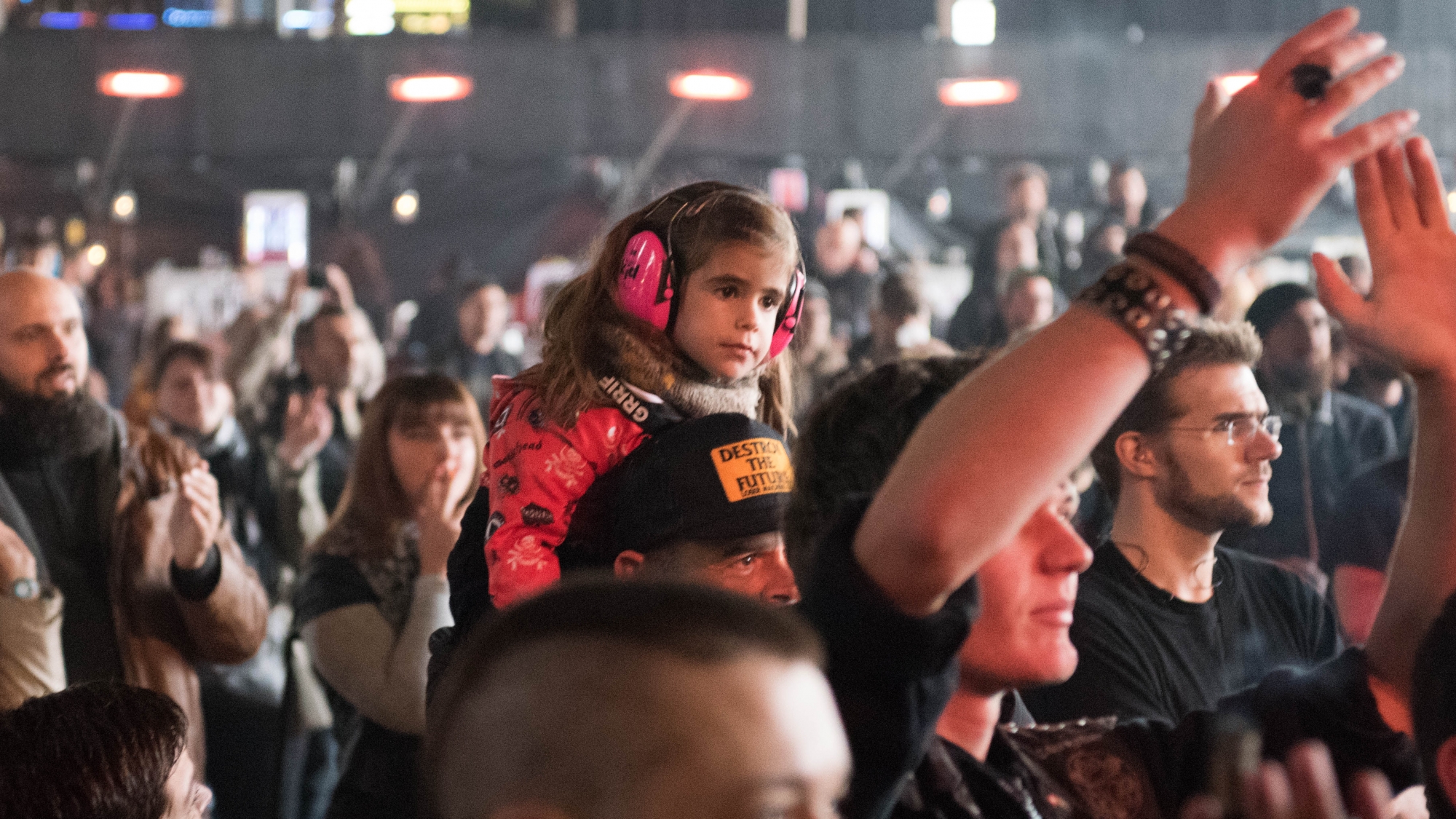 Le festival n'attire pas seulement les fans de metal.