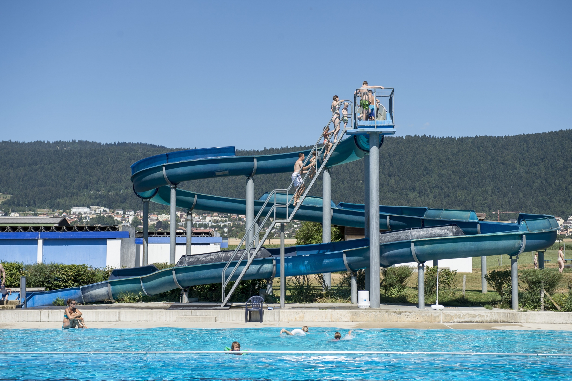 La piscine d'Engollon a vu quelque 16'000 personnes la fréquenter cet été.