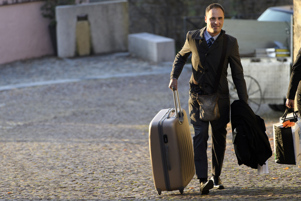 L'avocat de Bulat Chagaev, Dimitri Iafaev est arrivé sans son client ce lundi matin devant la Cour pénale du Tribunal cantonal.