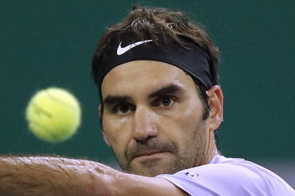 Roger Federer est bien parti pour s'imposer à Shanghai.