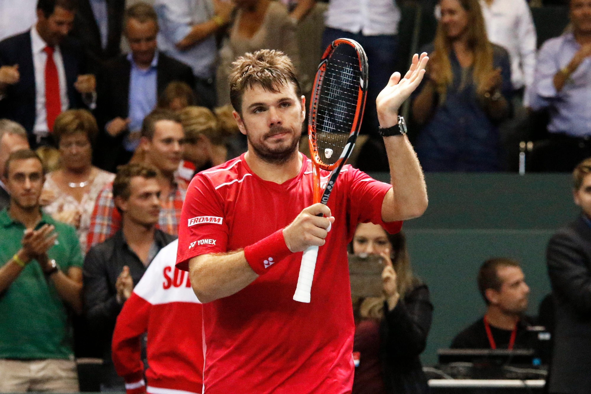 Stan Wawrinka ne participera pas aux Swiss Indoors.