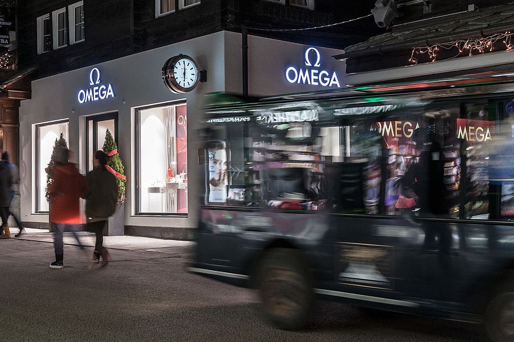 La boutique Omega de Zermatt a été cambriolée samedi.
