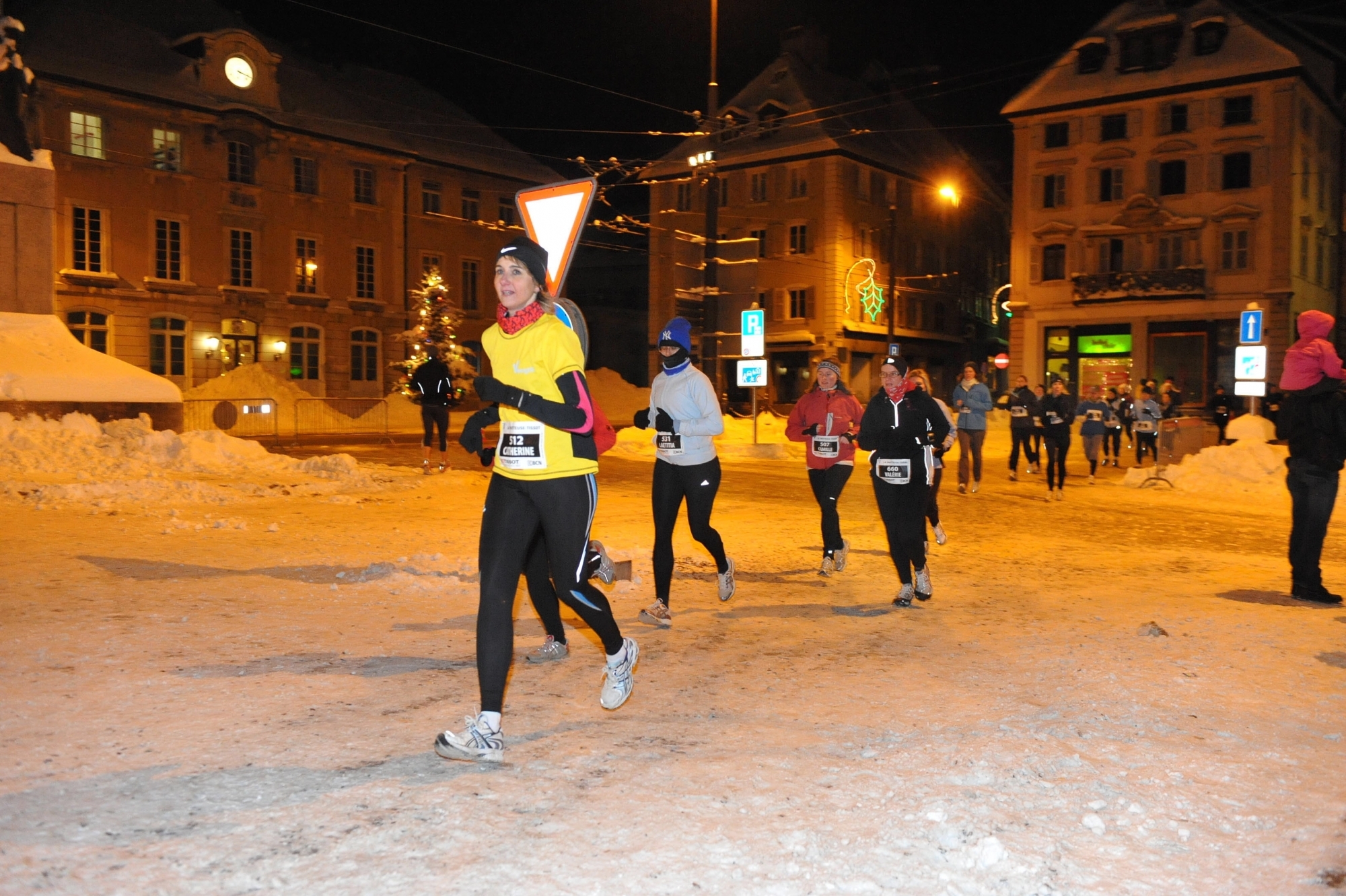 Les participants à la Trotteuse-Tissot doivent se préparer à affronter la neige et le froid, comme en 2012.