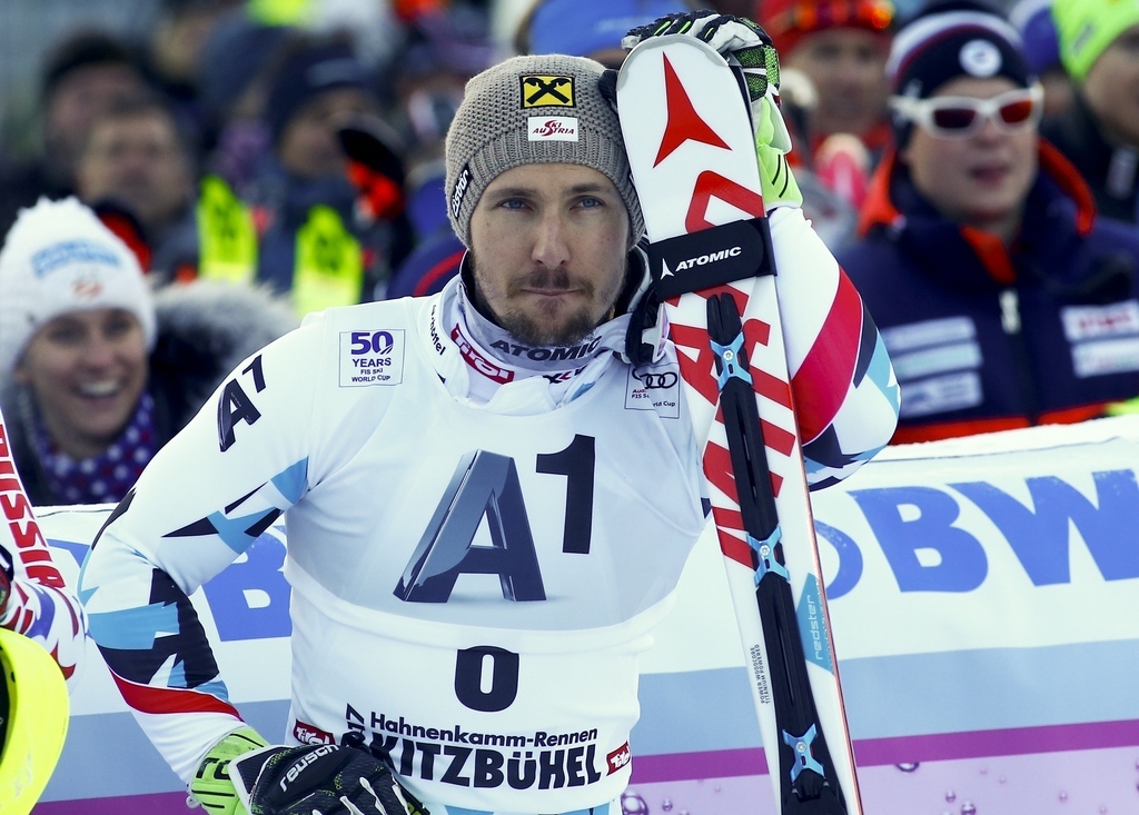 Victime d'une fracture d'une cheville en août, Marcel Hirscher n'a repris l'entraînement sur les skis que lundi dernier.