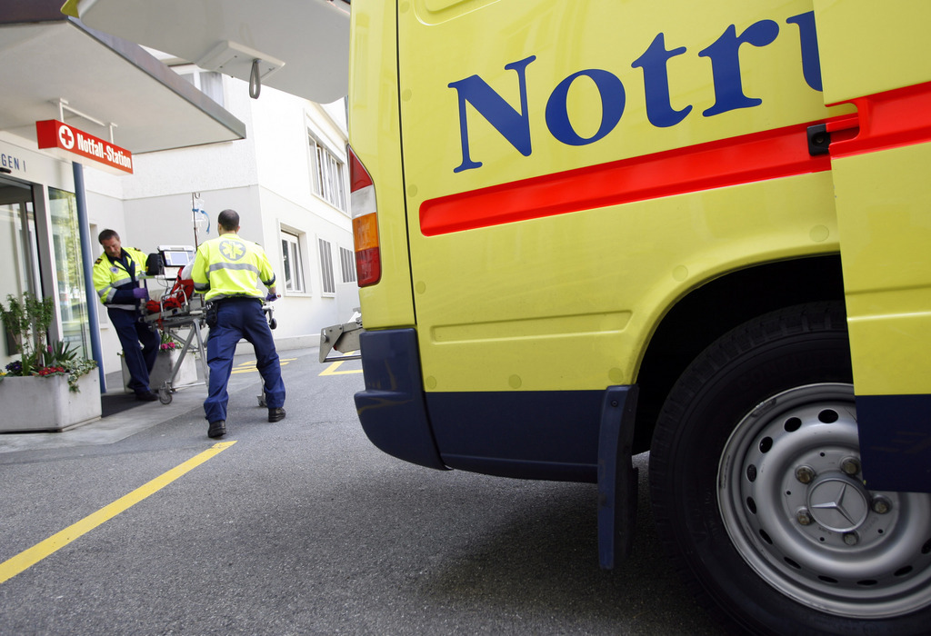 Deux accidents graves impliquant des enfants se sont produits presque simultanément vendredi dans le canton de Zurich. (illustration)