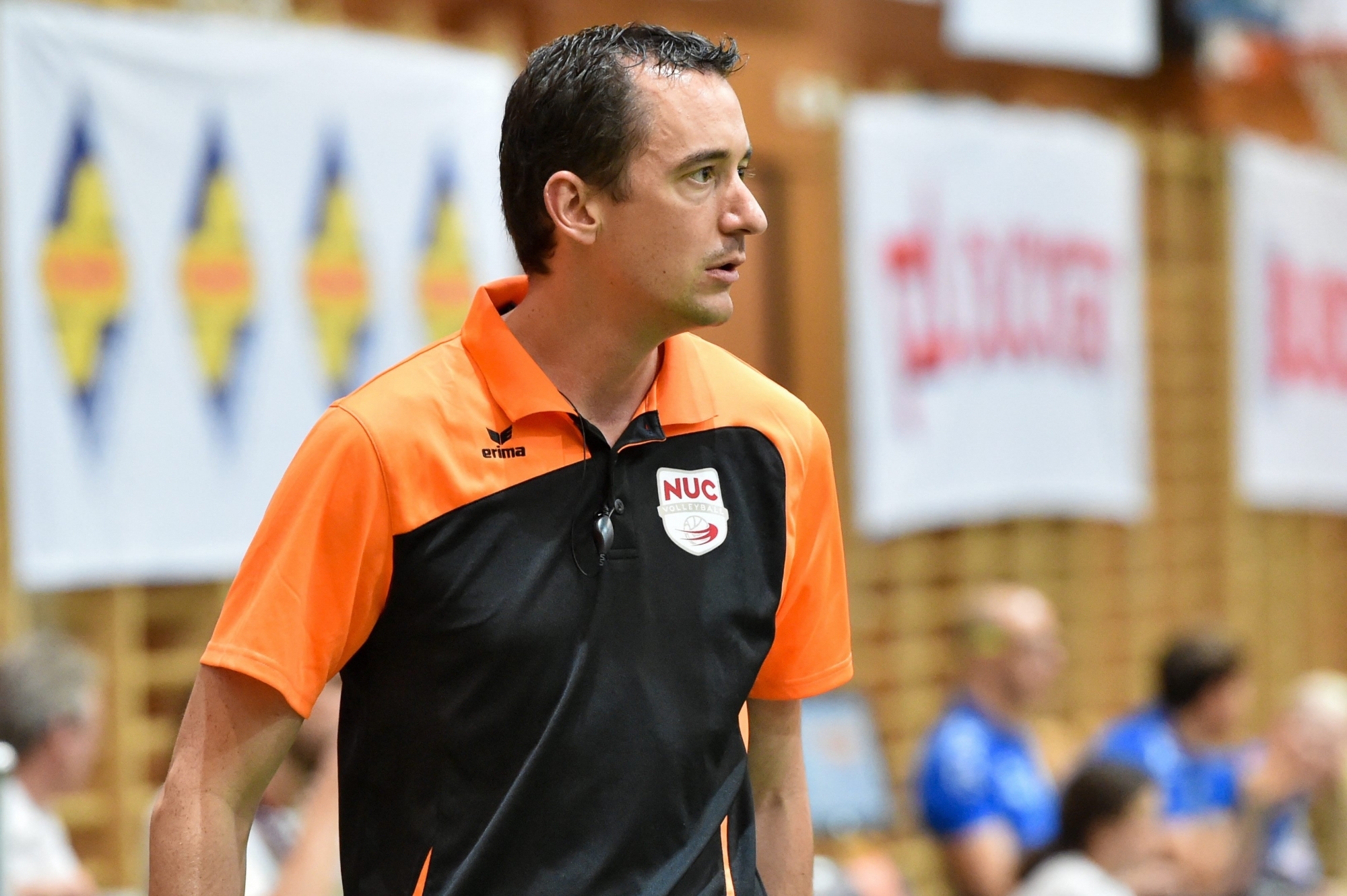 le coach Silvan Zindel et le NUC ont perdu 3-1 à Zurich. Photo: Christian Galley