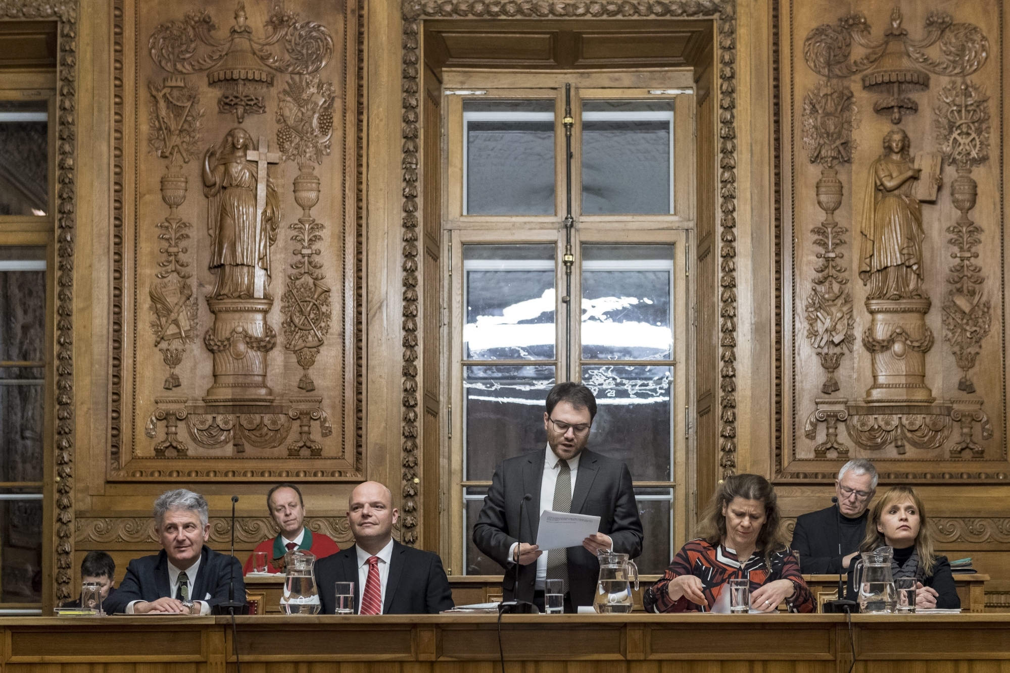 Le Conseil communal a défendu deux projets concernant le cimetière de Beauregard. 