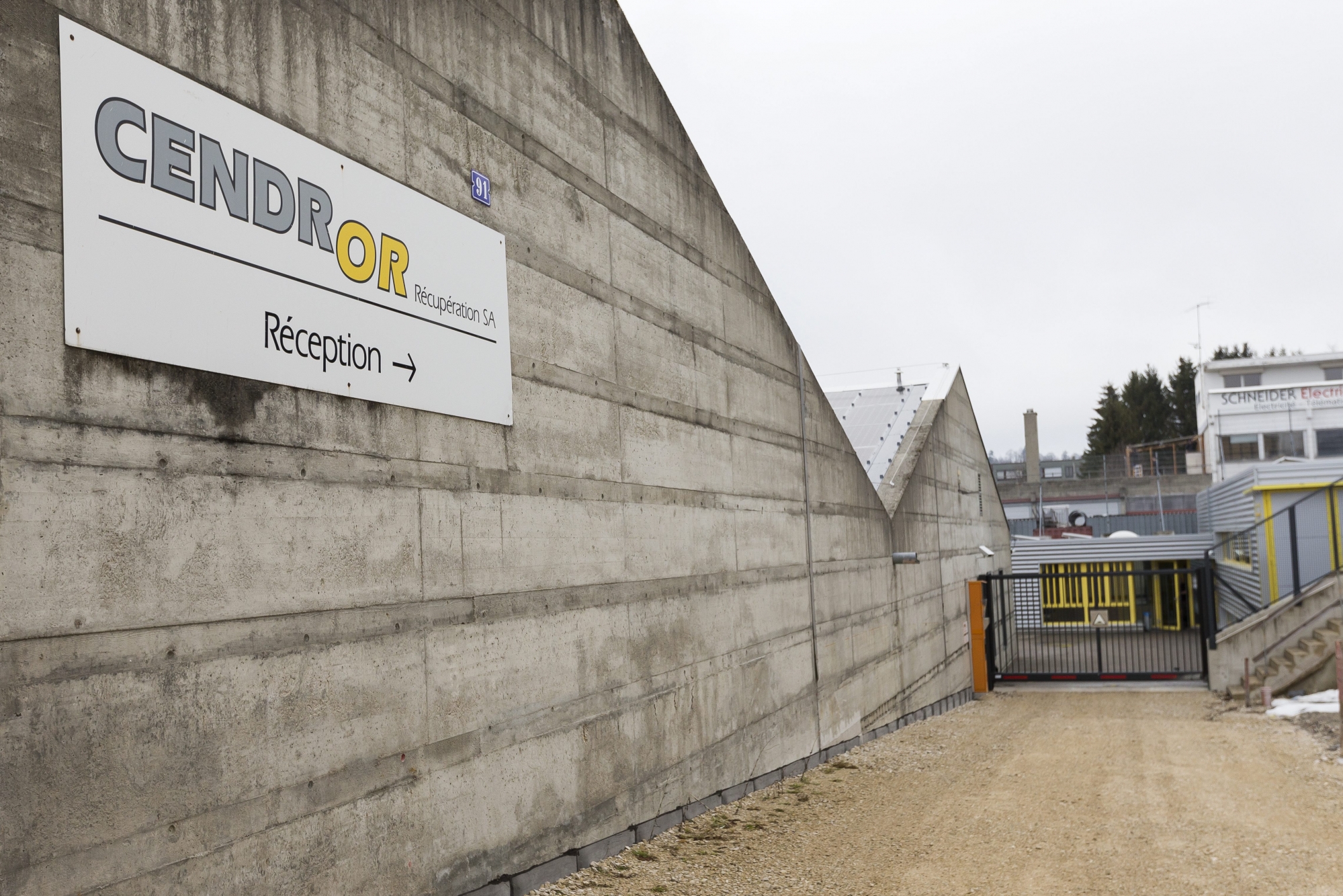 L'entreprise Cendror à La Chaux-de-Fonds.