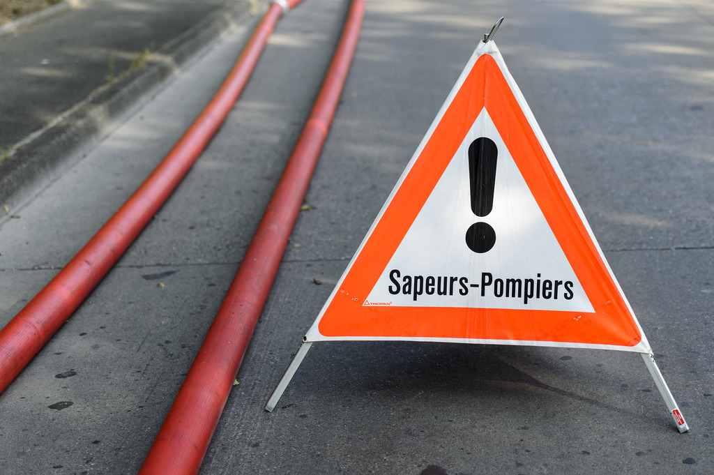 Les pompiers sont intervenus très tôt, jeudi matin, aux Mayens-de-Sion (illustration).