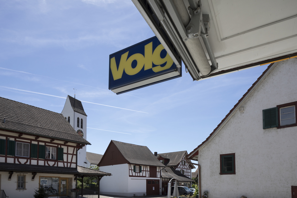 Le chiffre d'affaires moyen par magasin s'est élevé à 1,94 million de francs, précise le communiqué du détaillant Volg qui s'est étendu en Suisse romande ces dernières années. (illustration)