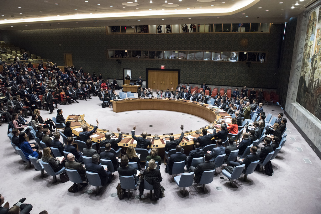 La Côte d'Ivoire, la Guinée équatoriale, la Pologne, du Koweït, du Pérou et des Pays-Bas ont ainsi rejoint le Conseil de sécurité de l'ONU.