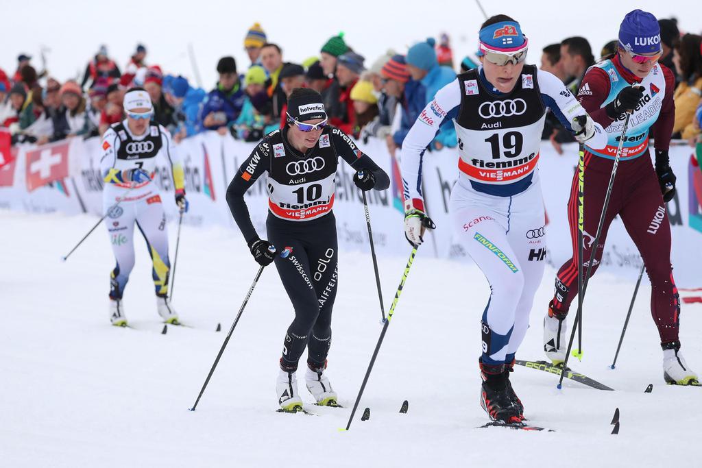 Nathalie von Siebenthal a égalé sa performance de l'an dernier en bouclant la 12e édition du Tour de Ski au 8e rang.
