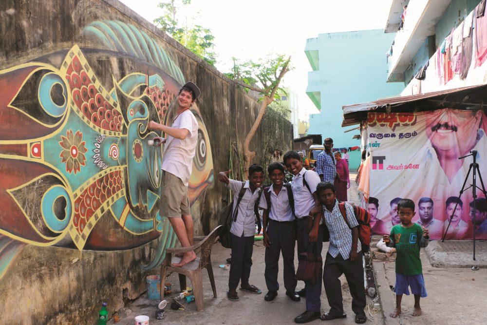 L'Urban Odyssey de Jérémy Ferrington et Joanne Faivre est notamment pasé par l'Inde.