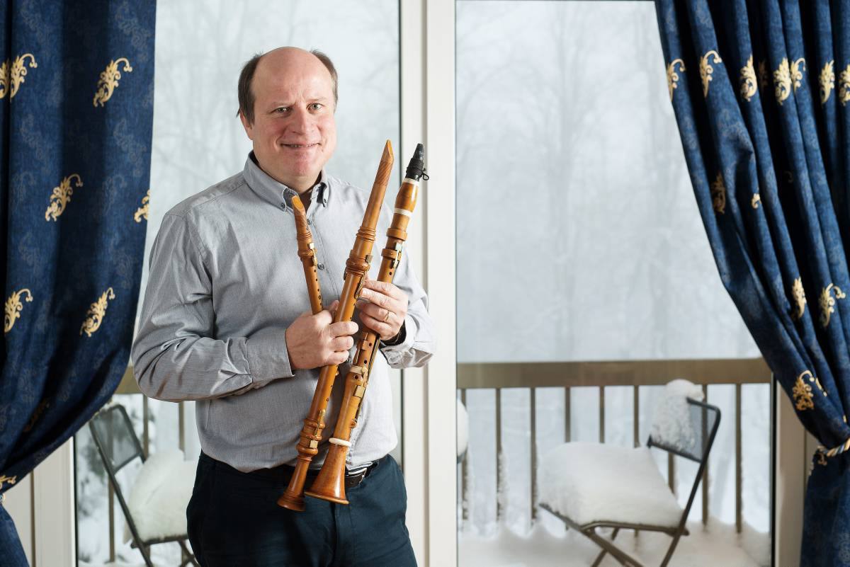 Le clarinettiste Pierre-Alain Taillard.