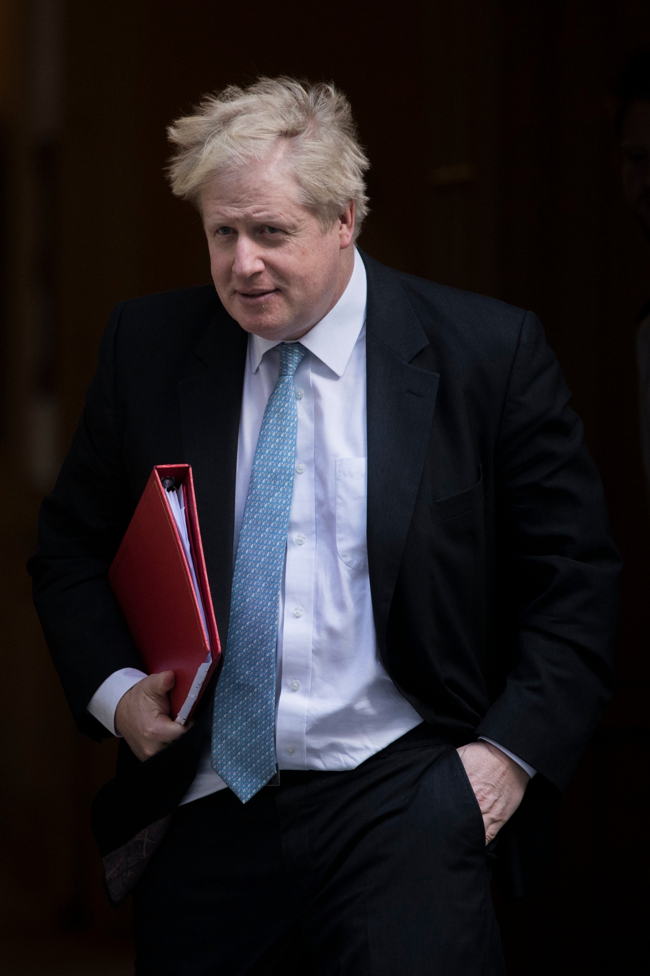 epa06500075 British Foreign Secretary Boris Johnson leaves after a cabinet meeting at 10 Downing Street in London, Britain, 06 February 2018.  EPA/WILL OLIVER BRITAIN POLITICS GOVERNMENT