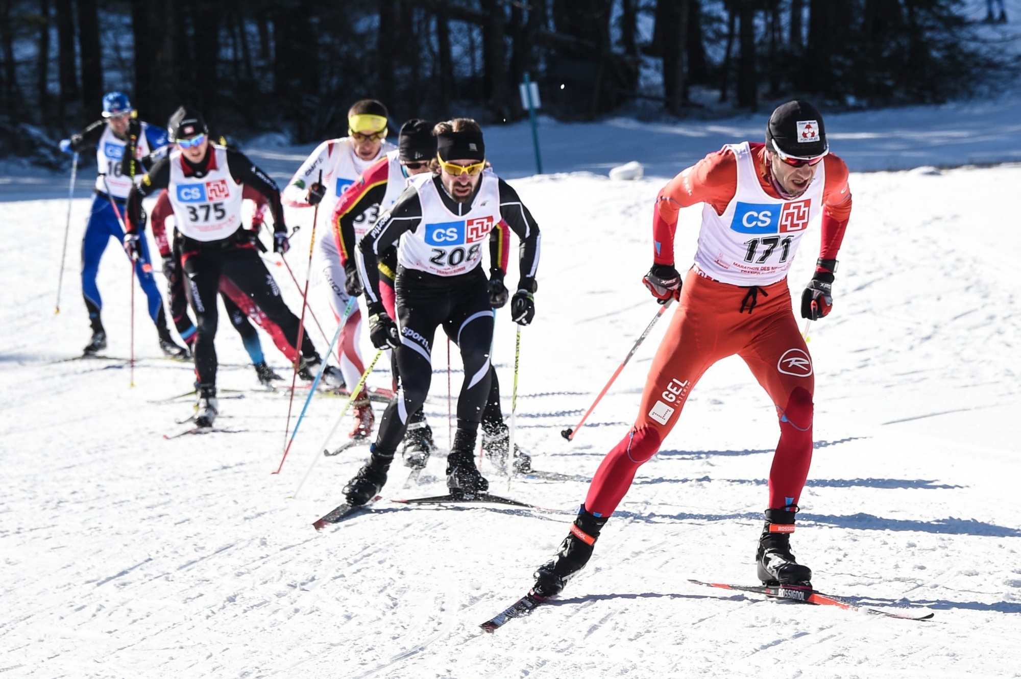 Ski de fond. La Siberienne aux Cluds
Didier Roy (171) et 208 Julien Guyot

LES RASSES 25/02/2017
Photo: Christian Galley SKI NORDIQUE