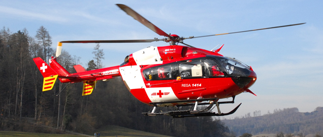 Le jeune garçon a été héliporté à l'hôpital de l'Isle, à Berne.