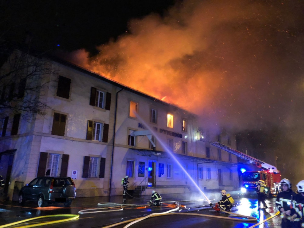 L'incendie s'est déclaré vers 3h45 ce jeudi.