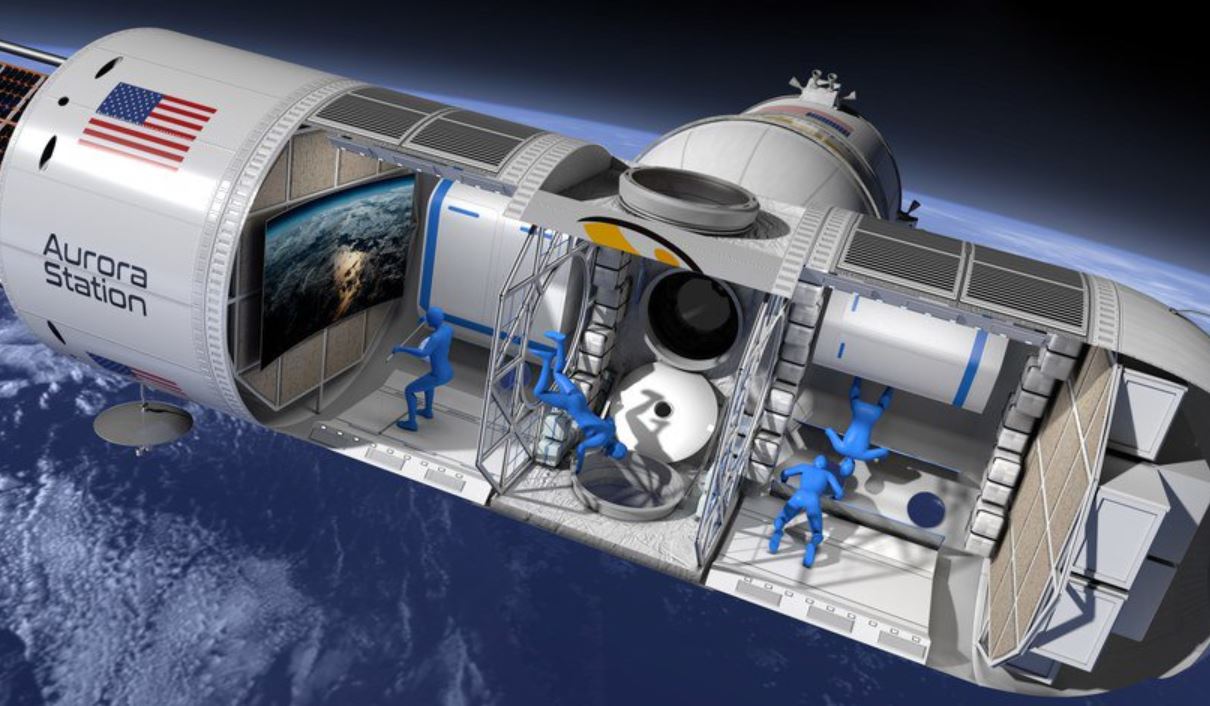 La station Aurora proposera des voyages en orbite de douze jours à partir de 2022. 