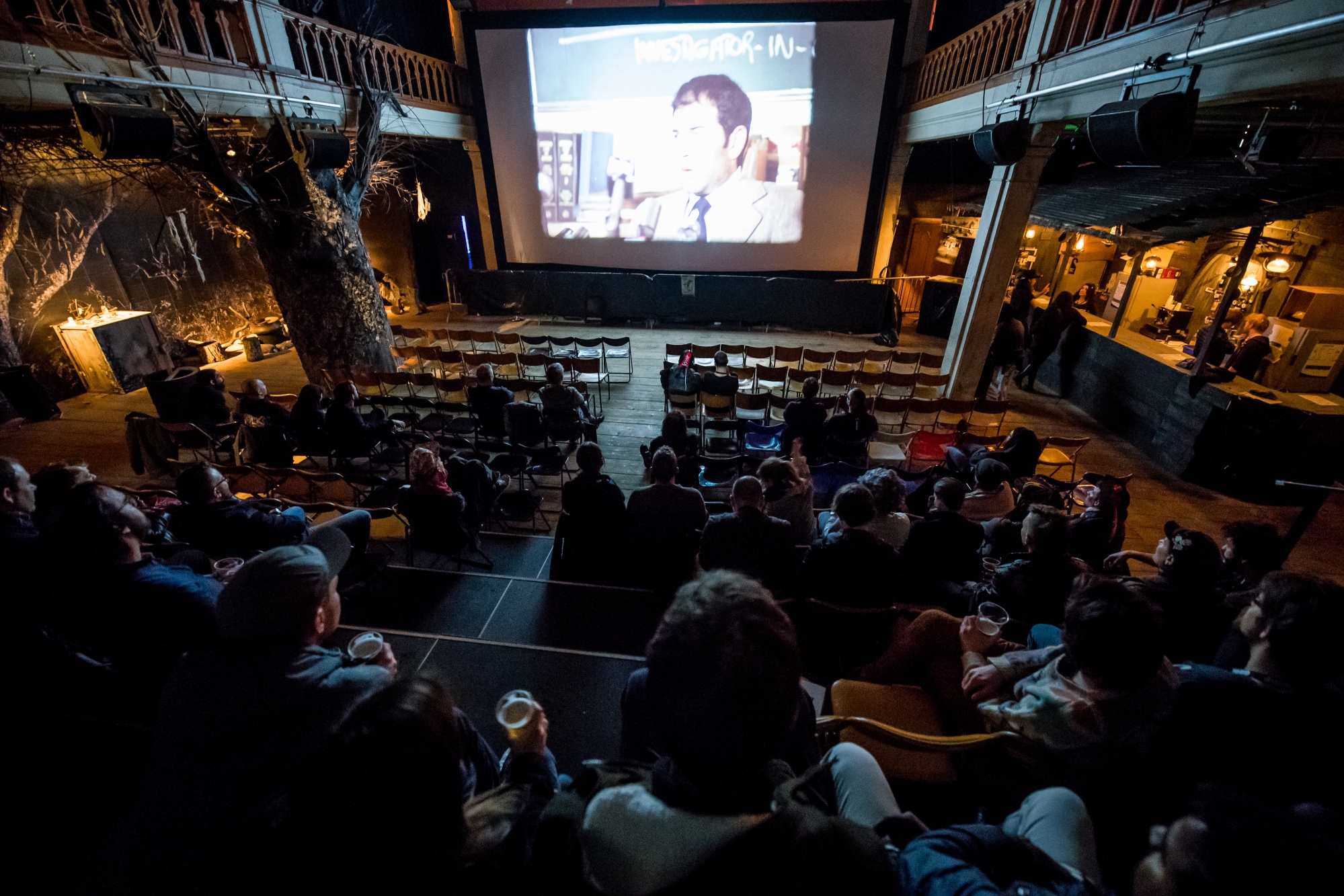 Les Etranges nuits du cinema 19e édition. La Chaux-de-Fonds, le 30 mars 2018 Photo: Lucas Vuitel