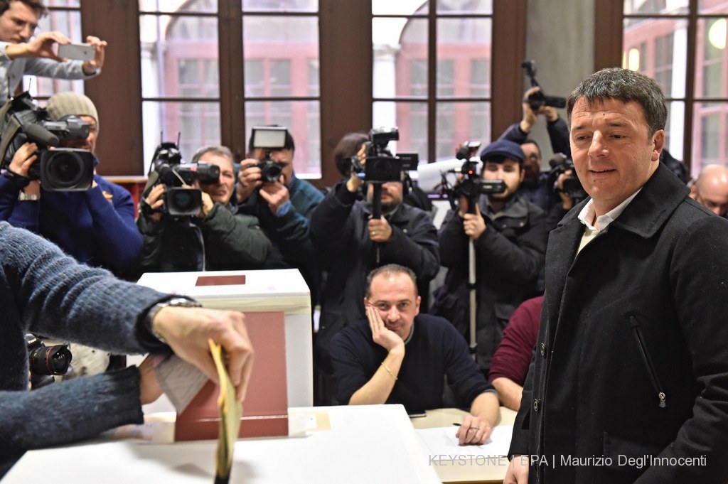 Malgré le soutien des Italiens de Suisse, Matteo Renzi est le grand perdant de ces élections.