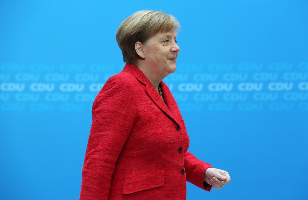 La chancelière allemande a dû faire, sur la répartition des portefeuilles, d'importantes concessions aux sociaux-démocrates du SPD.