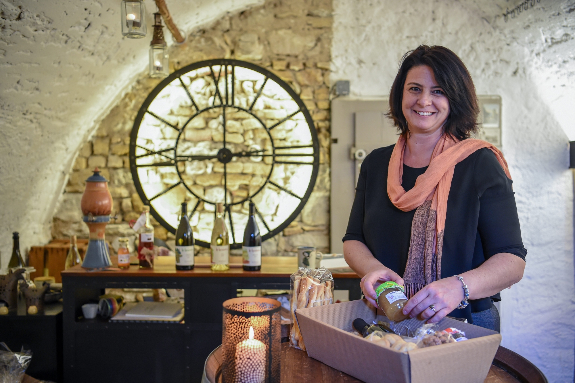 Vanessa Lotta-Cinelli dans son magasin.