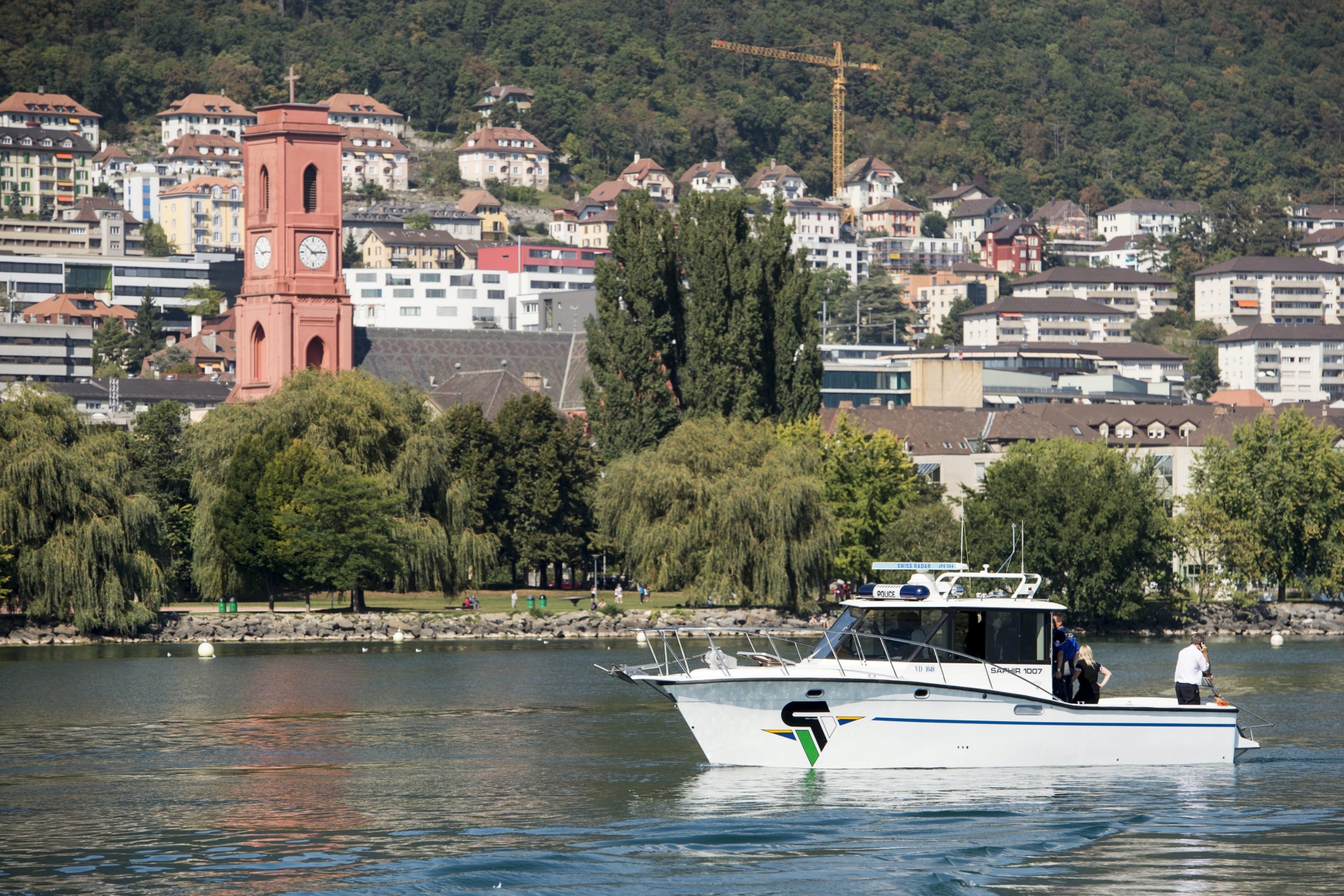 L'ancienne vedette vaudoise devant Neuchâtel en 2014. Sa coûteuse remplaçante n'a jamais pu naviguer.