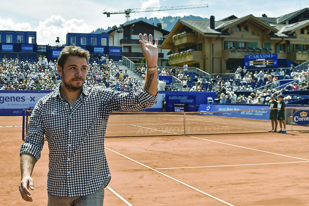 Le Vaudois n'a plus joué le tournoi de Gstaad depuis 2013.