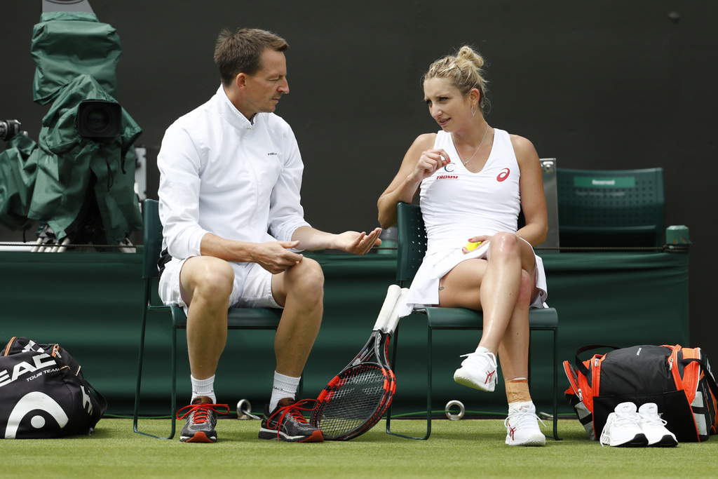 Timea Bacsinszky et son entraîneur se séparent d'un commun accord. (Illustration)