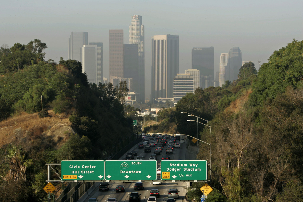 L'agglomération de Los Angeles reste la plus touchée par l'ozone. (Illustration)