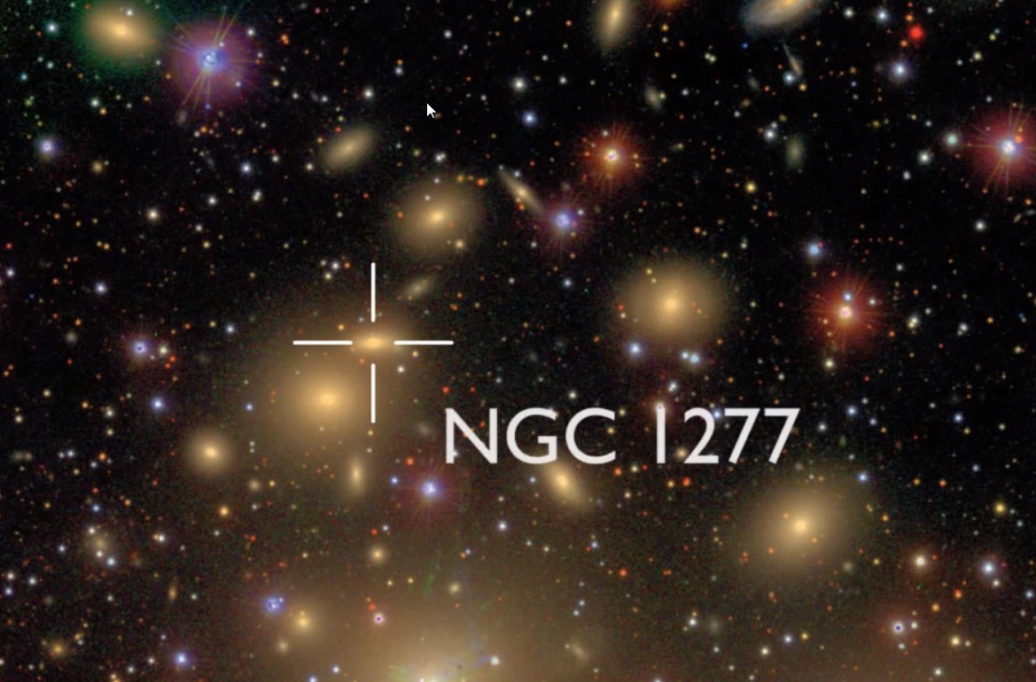 Des astronomes ont probablement découvert le plus gros trou noir jamais observé. La masse de NGC 1277 est de 17 milliards de fois celle de notre soleil.