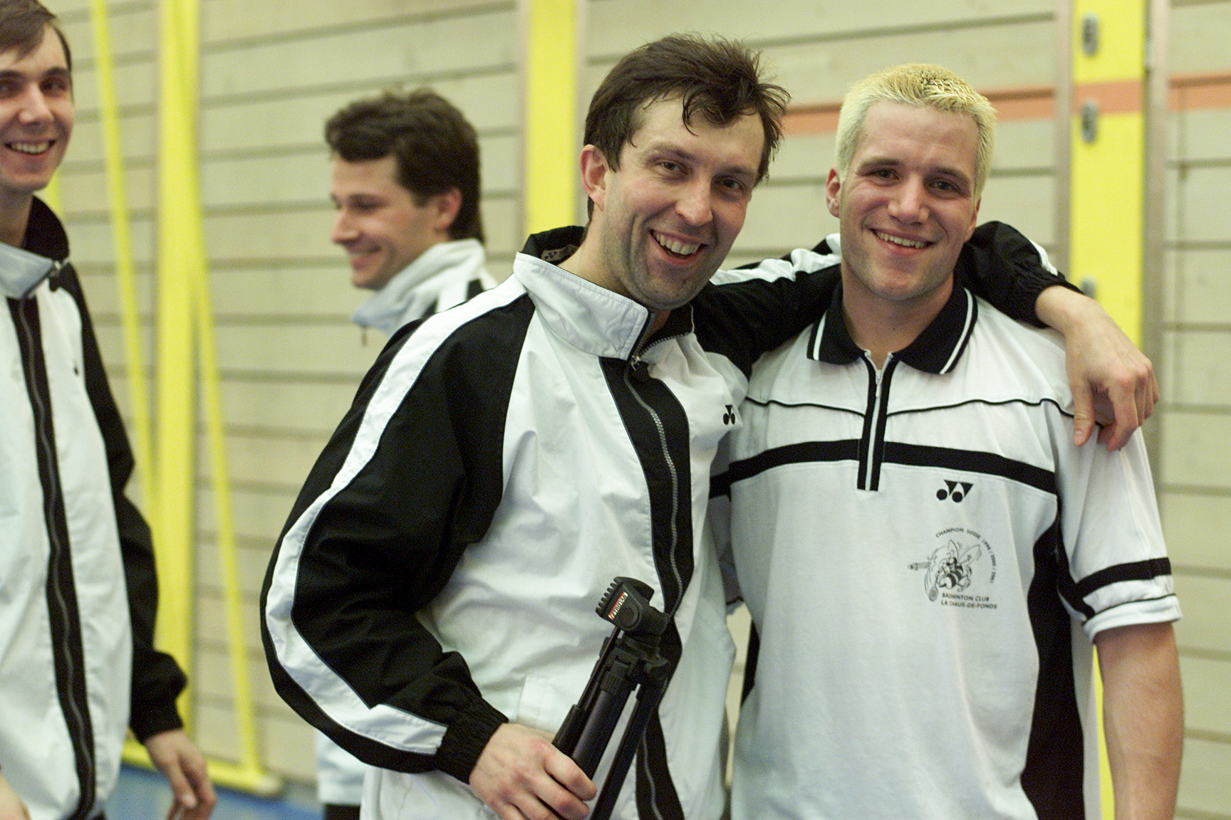 Pavel Uvarov et Xavier Voirol en 2002. Photo: David Marchon