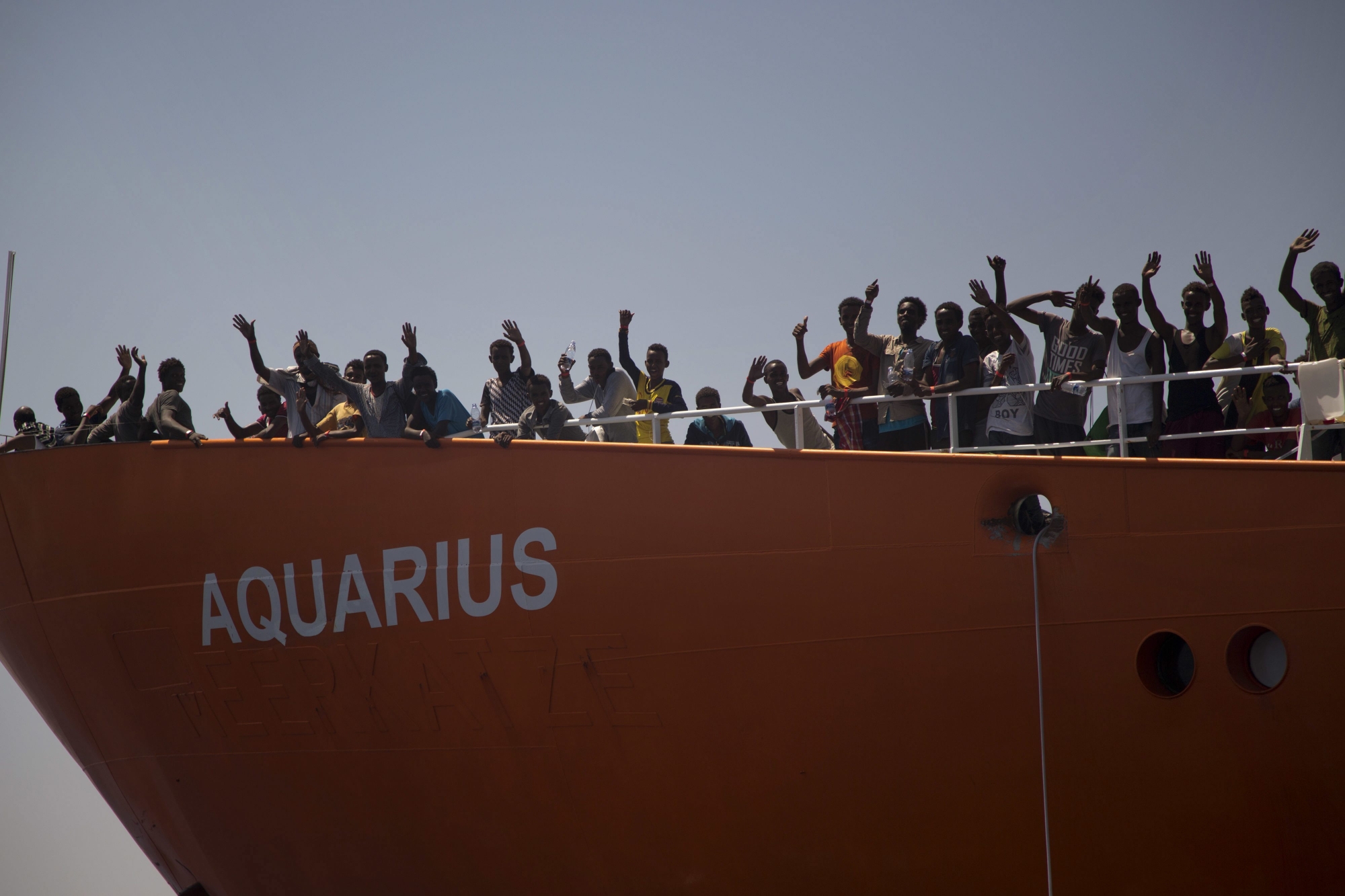 Avec plus de 600 migrants à bord, l'Aquarius se dirige aujourd'hui vers Valence.