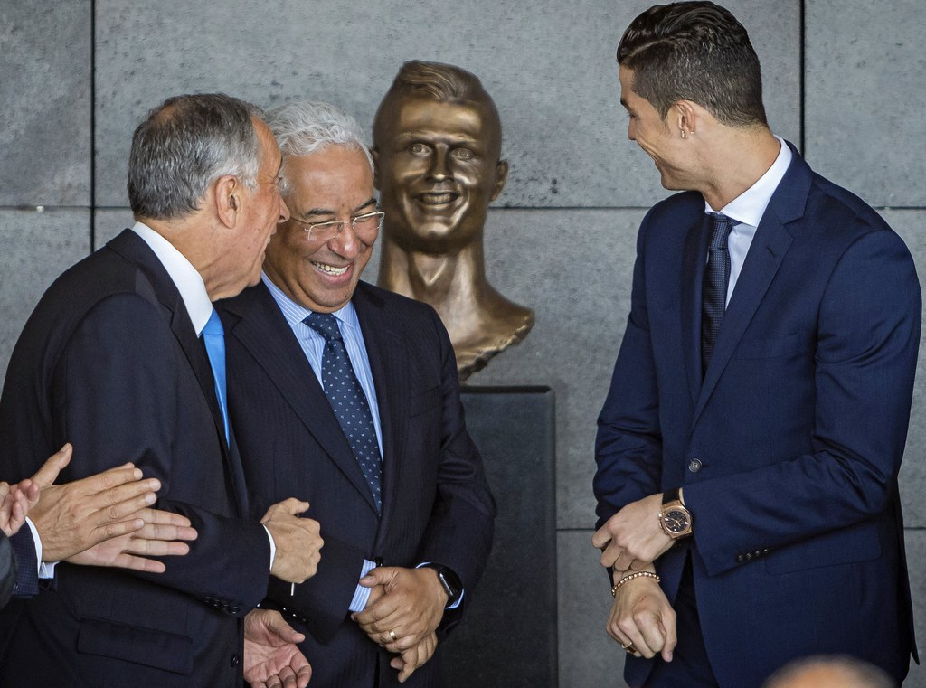Le buste de Ronaldo ne ressemble plus à cela.