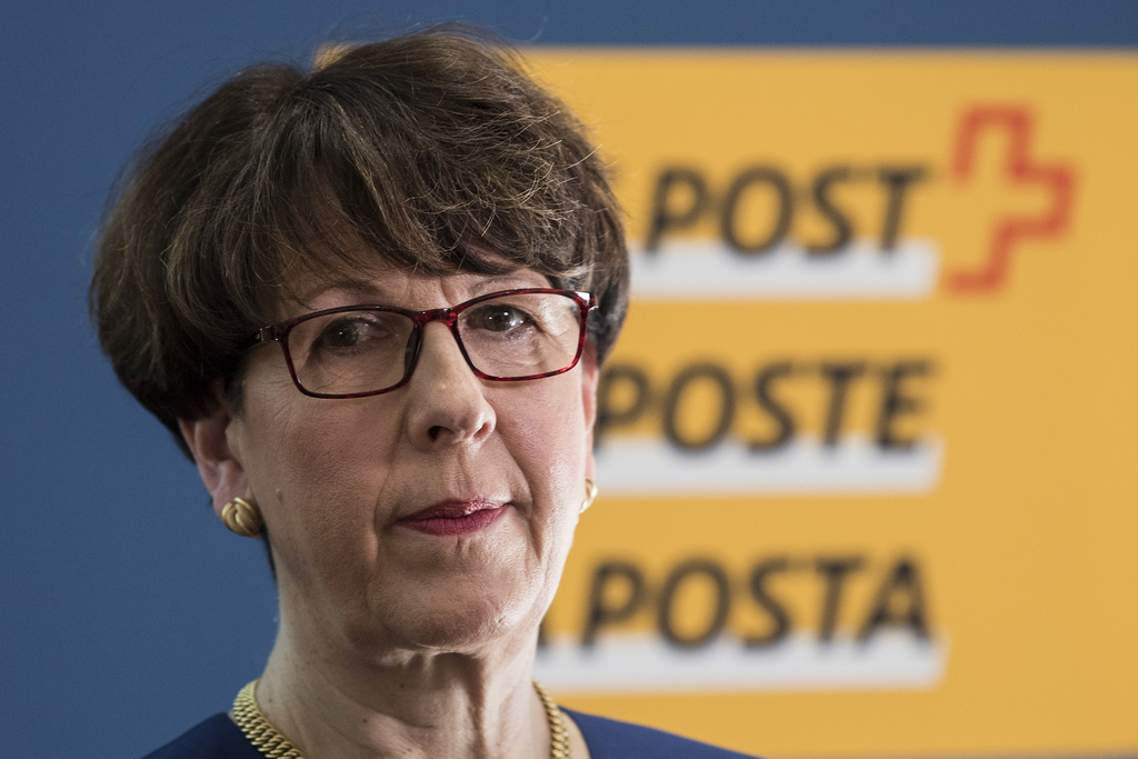La directrice de La Poste, Susanne Ruoff, démissionne avec effet immédiat.