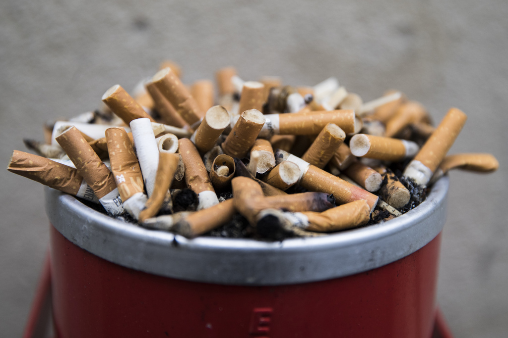 La Suisse a signé la Convention-cadre sur la lutte contre le tabac (FCTC), mais elle fait partie de la dizaine de pays qui ne l'ont pas ratifiée. (illustration)