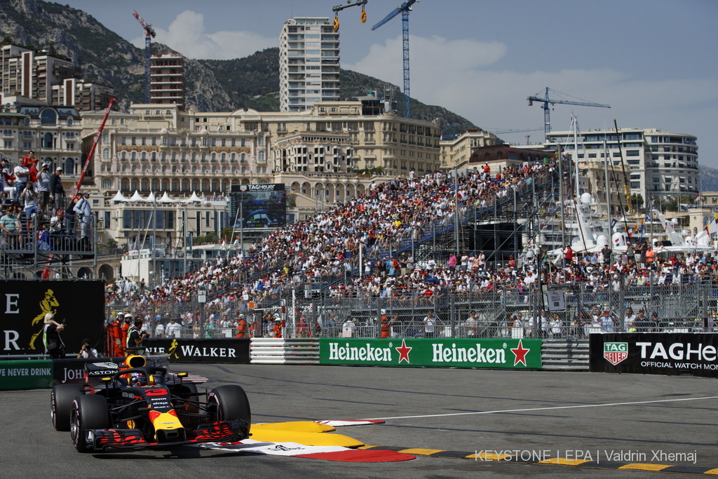 Daniel Ricciardo et sa Red Bull n'ont laissé passer personne à Monaco.