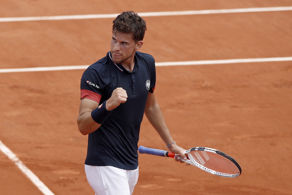 Dominic Thiem disputera dimanche sa première finale en Grand Chelem à Roland-Garros.