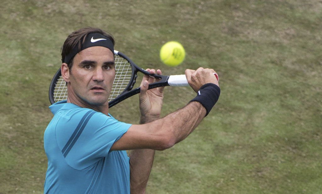 A Halle où il s'est imposé à neuf reprises, Roger Federer sera opposé au Slovène Aljaz Bedene (ATP 70). 