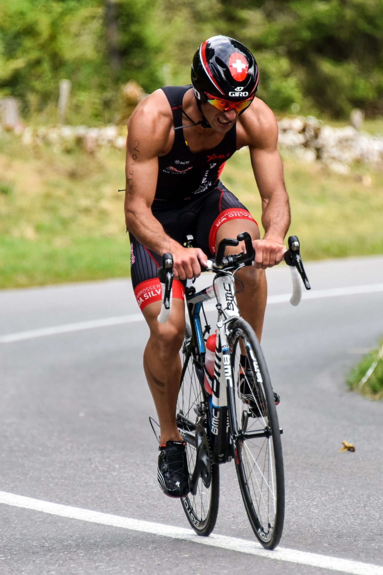 Triathlon. Ici Ricardo Senos

LA CHAUX-DE-FONDS 28 08 2016
Photo: Christian Galley LA CHAUX-DE-FONDS