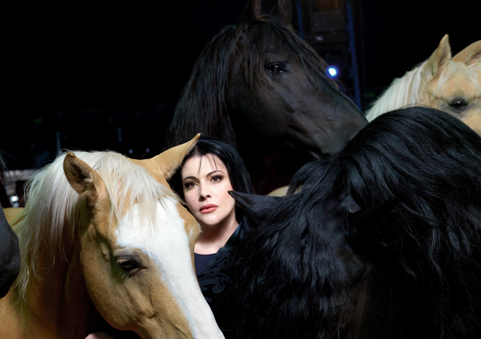Géraldine Knie a grandi avec les chevaux dans la grande famille du cirque.