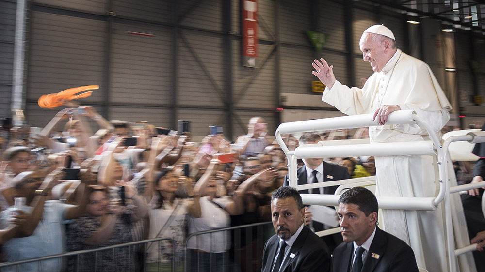 Plus de 500 Neuchâtelois avaient le déplacement de Genève pour aller voir le pape à Palexpo.