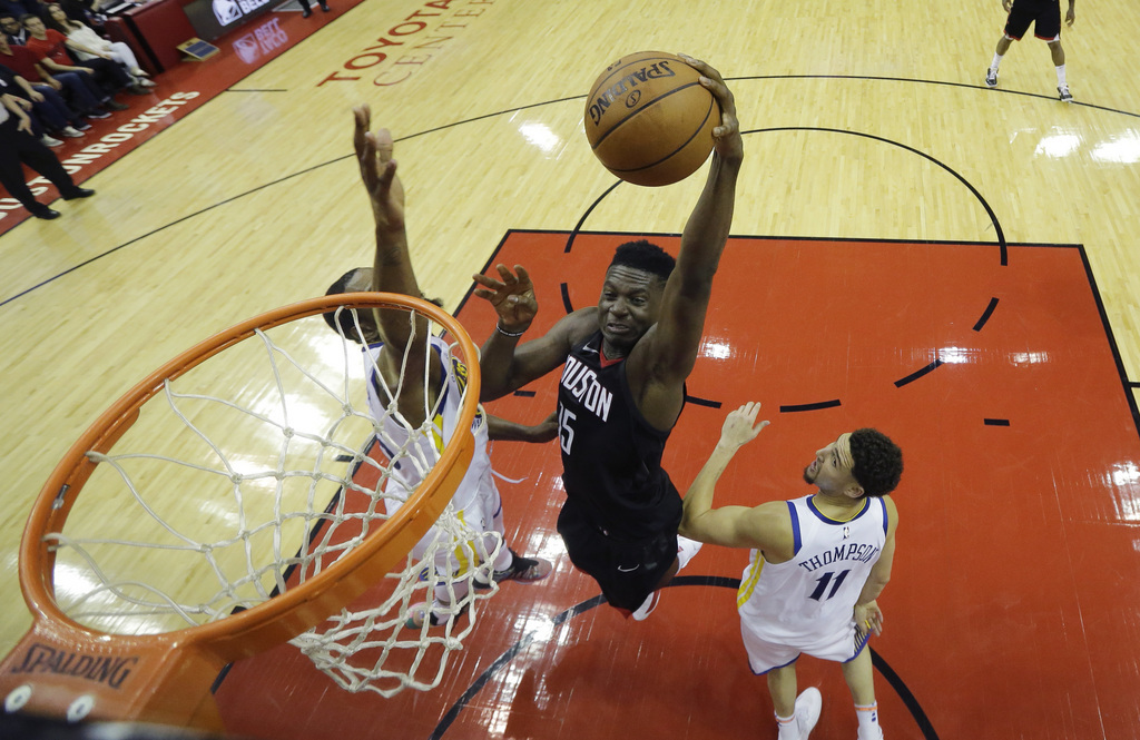 Clint Capela (24 ans) sort d'une saison remarquable, la quatrième de sa carrière en NBA.