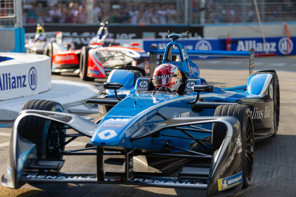 Buemi n'était plus monté sur le podium depuis le e-Prix de Mexico début mars. (Illustration)