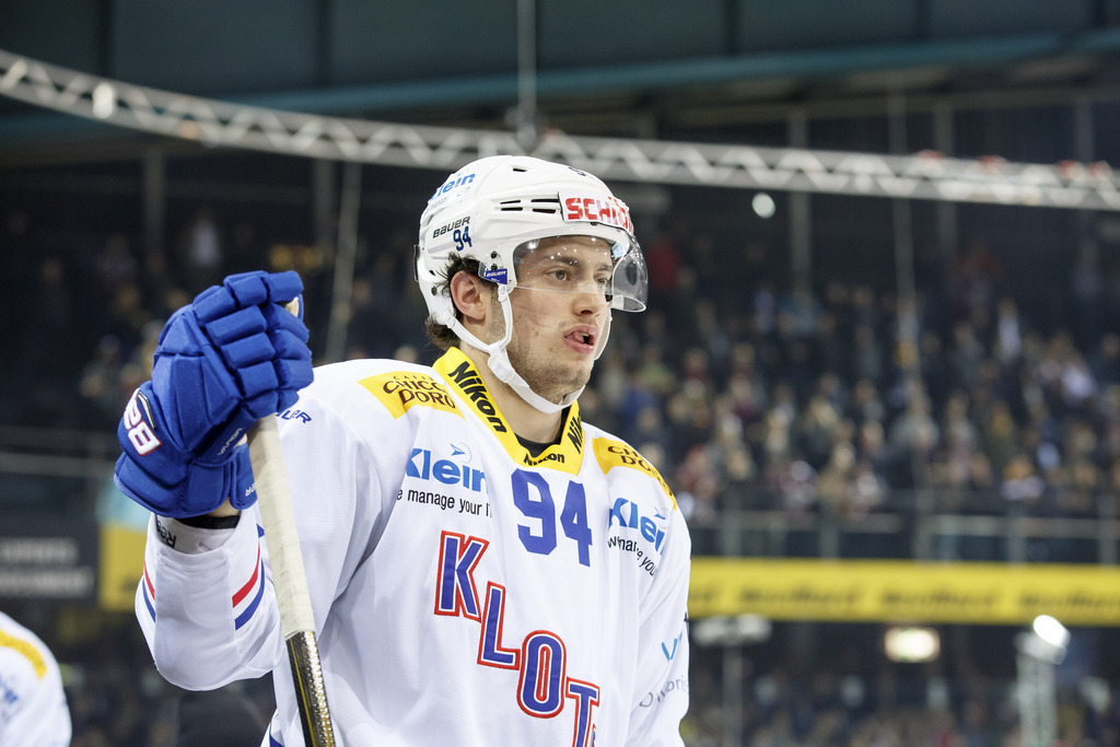 Tim Bozon avait signé pour un an à Kloten pour la saison 2017/2018.