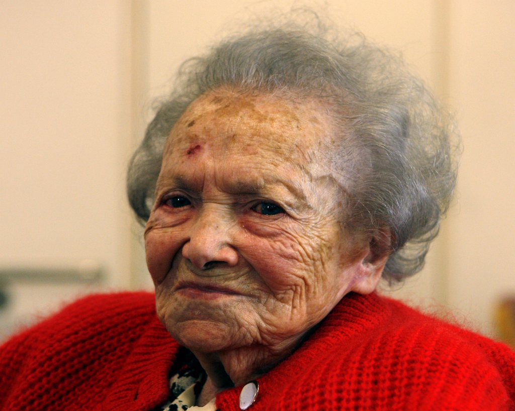 Rosa Rein, était la doyenne Suisse. Elle est décédée en février 2010, à l'âge de 112 ans.