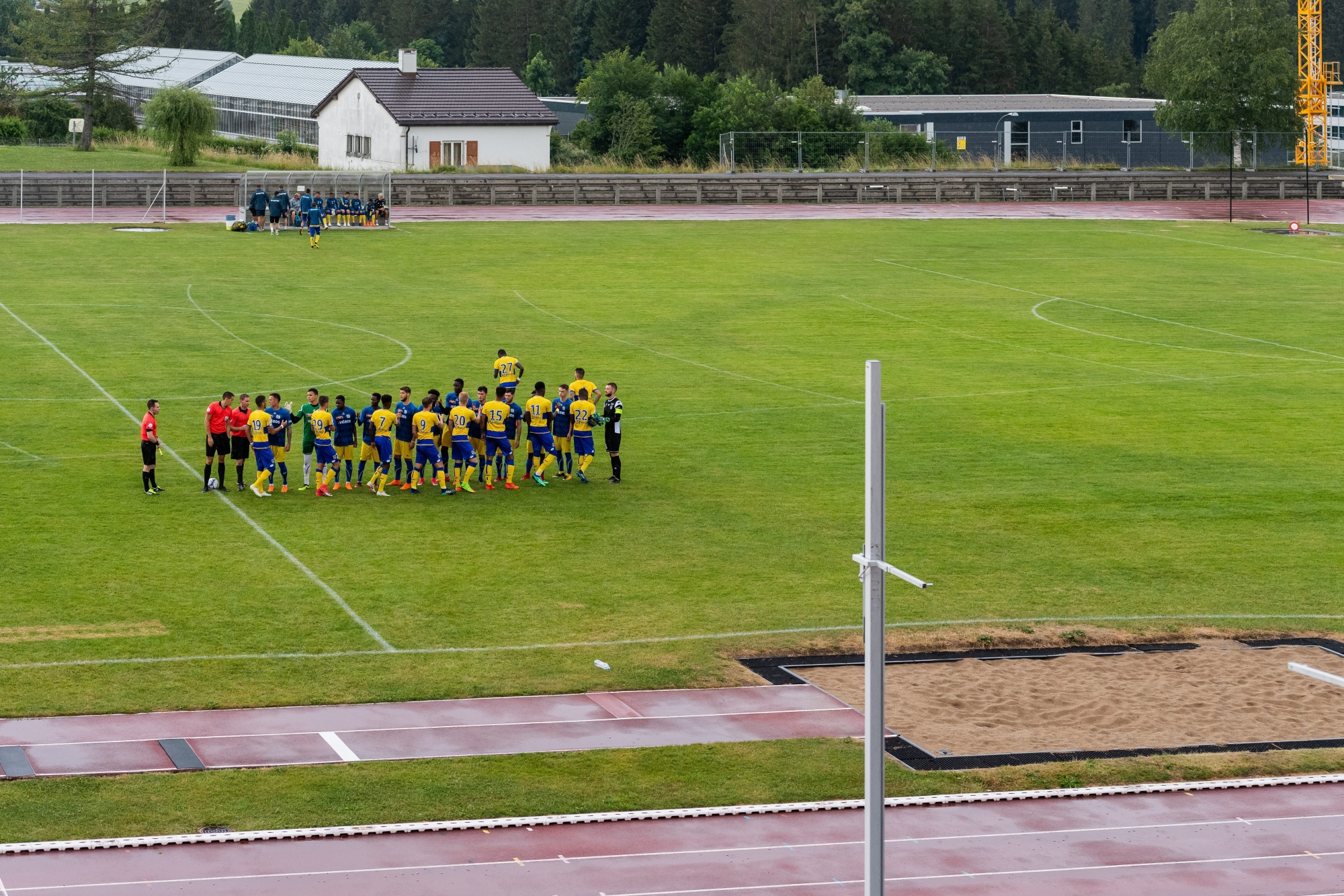 Match amical entre le FCC et Sochaux.

La Chaux-de-Fonds, le 3 juillet 2018
Photo : Lucas Vuitel