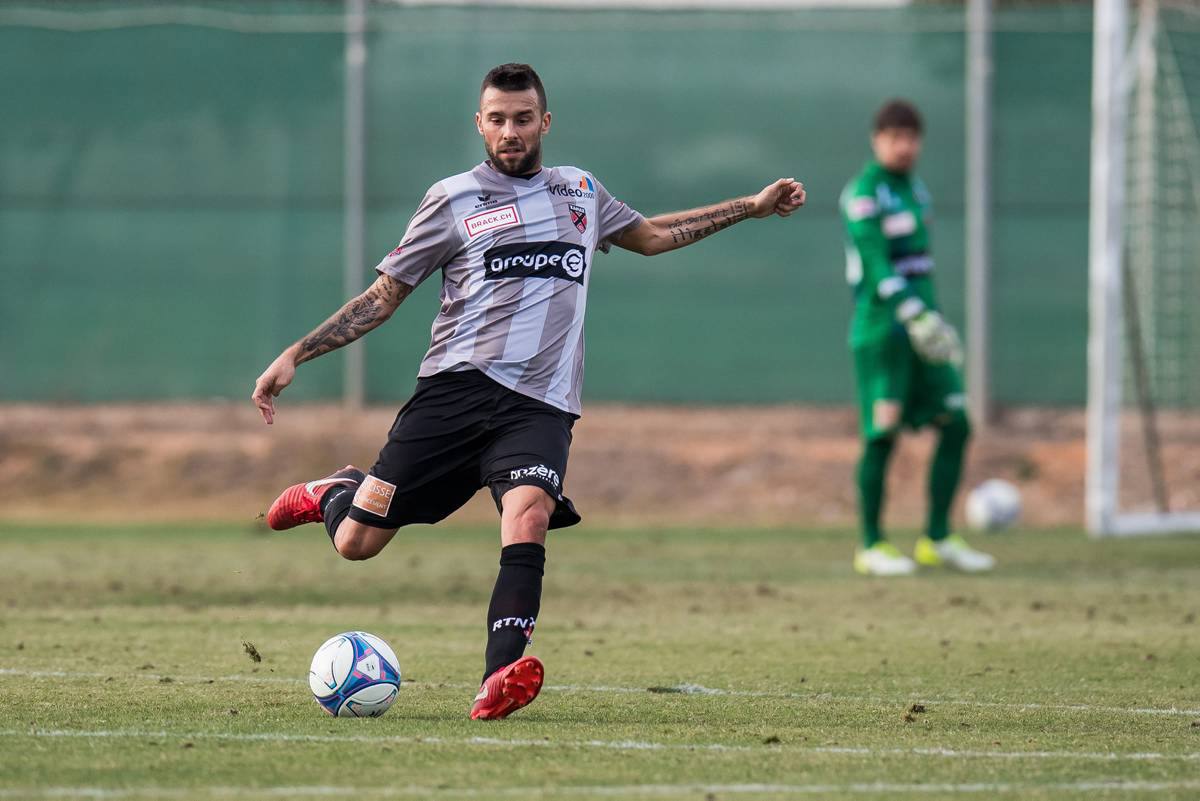 Igor Djuric s'est blessé à l'entraînement.